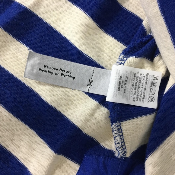 J. Crew Striped Tunic Shirt Dress Size XXS - Picture 8 of 8